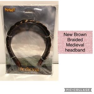 Hold for - @Iderwin2014  - New Medieval Braided Hair Band Brown –From sp…
